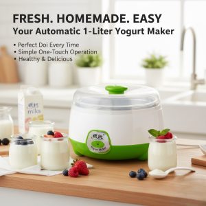 Automatic Yogurt Maker-1L (One Click Doi Maker)