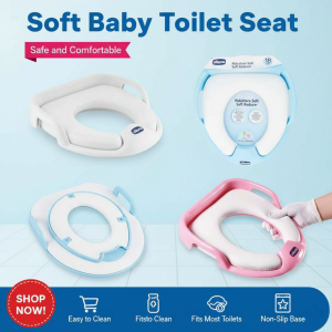 Soft Baby Toilet Seat – Safe and Comfortable